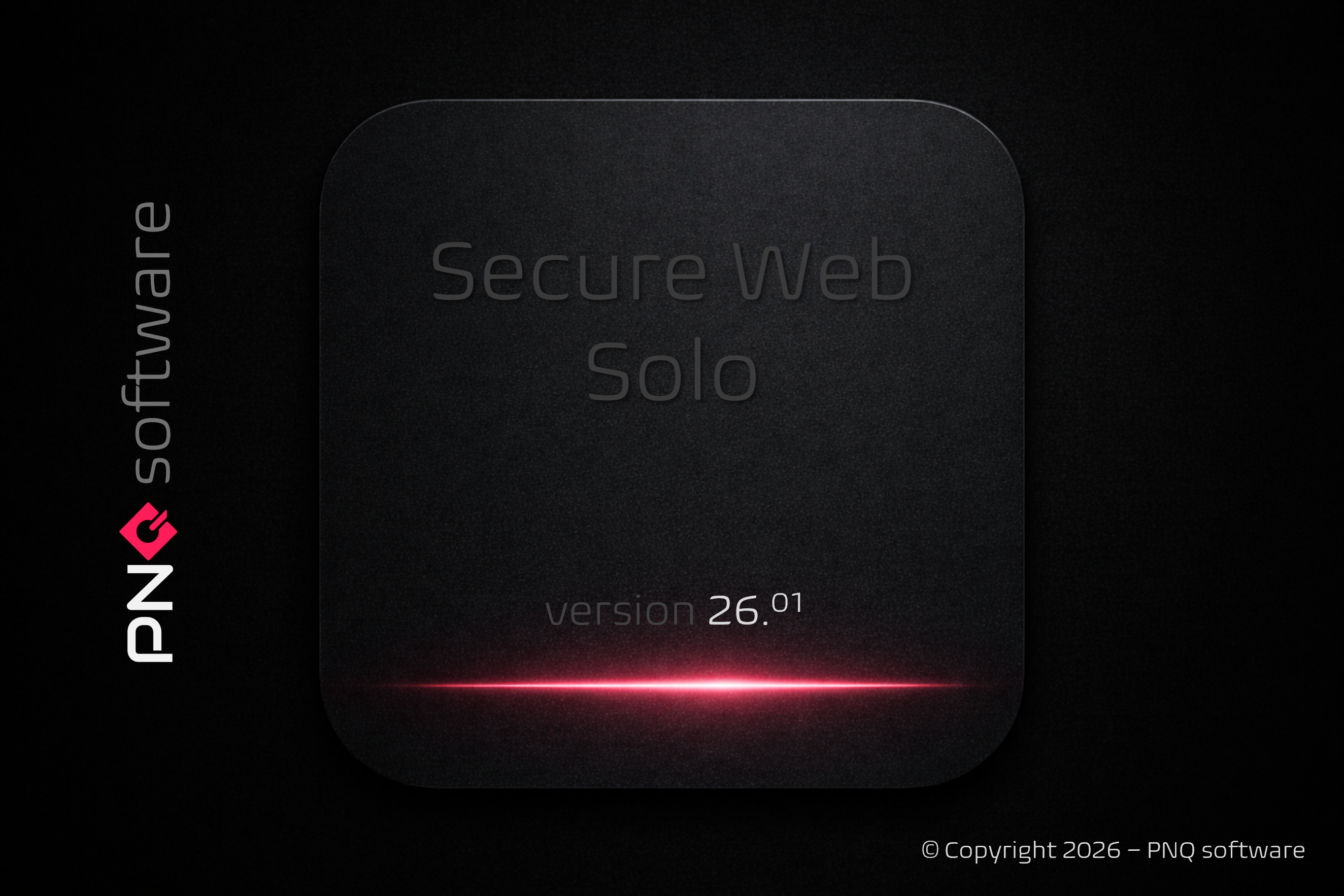 Secure Web Solo splash screen